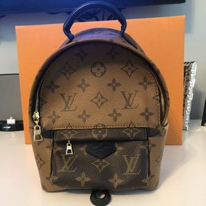 LV Palm Springs Mini backpack, reverse monogram